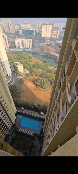 Balcony in 2 BHK Apartment at Vasant Oasis Phase 2, Andheri East – for Sale