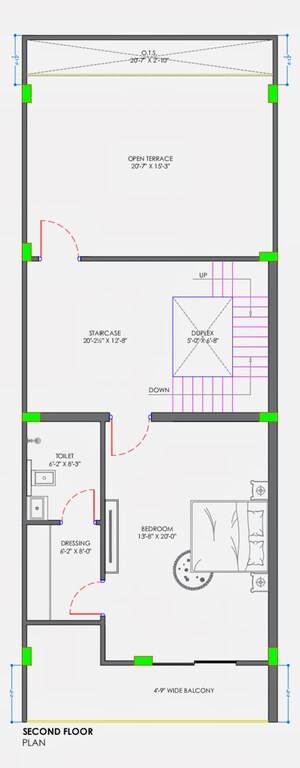 4 BHK Villa – Map Location View at Mansarovar Extension - for Sale