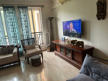 Living Room in 3 BHK Apartment at Hiranandani Gardens Octavius, Powai – for Rent