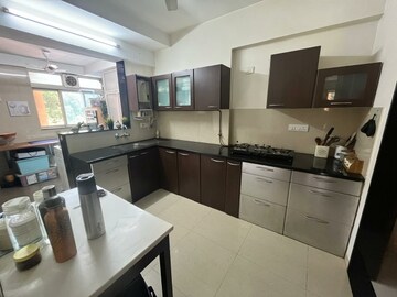 Kitchen in 3 BHK Apartment at Hiranandani Gardens Octavius, Powai – for Rent