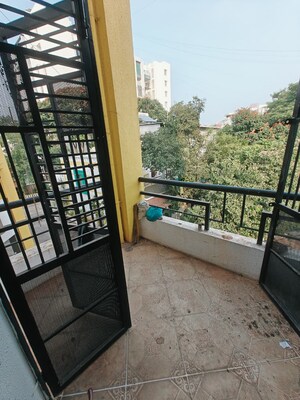 Balcony in 3 BHK Apartment at Dreams Rhythm, Bavdhan – for Rent
