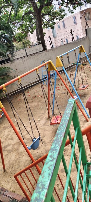 Staircase in 2 BHK Apartment at Gopalan Admiralty Square, Indiranagar – for Rent