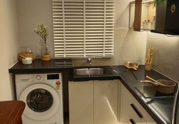 Kitchen in 1 BHK Apartment at Sheth Codename Younique, Sion – for Sale