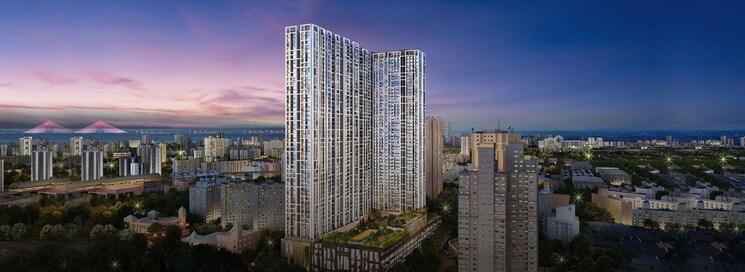 Exterior View, dosti-eastern-bay 3 Bedroom 1243 Sq.Ft. Apartment In Wadala Mumbai 9332399