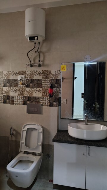 Bathroom in 3 BHK Builder Floor at Sushant Lok 3, Sector 57 – for Rent