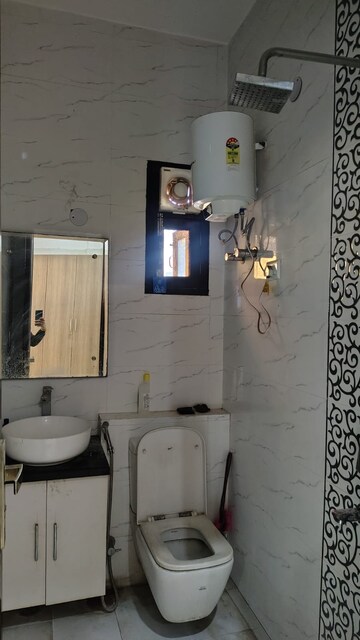 Bathroom in 3 BHK Builder Floor at Sushant Lok 3, Sector 57 – for Rent