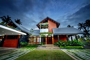 4 BHK Independent House – Exterior View View at Aranattukara - for Sale