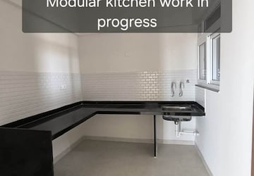Kitchen in 2 BHK Apartment at Majestique Marbella Phase 1, Kharadi – for Rent