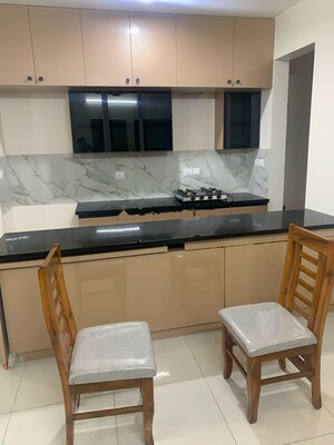 Kitchen in 3 BHK Apartment at Puravankara Purva Zenium, Hosahalli – for Rent