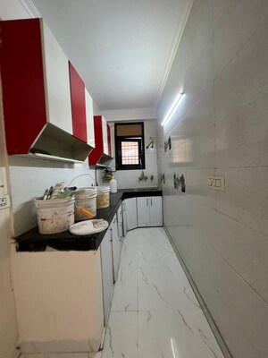 Kitchen in 2 BHK Builder Floor at Saket – for Rent