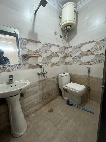 Bathroom in 2 BHK Builder Floor at Saket – for Rent