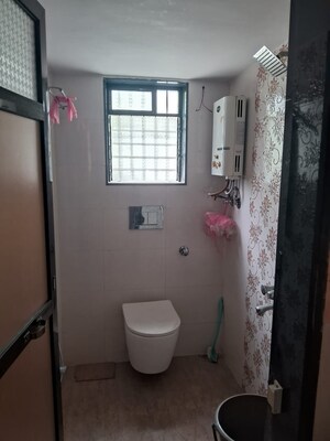 Bathroom in 1 BHK Apartment at Dombivli East – for Rent