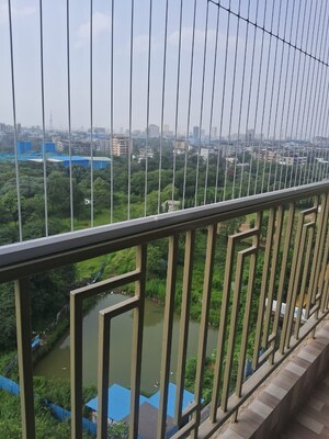 Balcony in 1 BHK Apartment at Regency Anantam, Dombivli East – for Rent