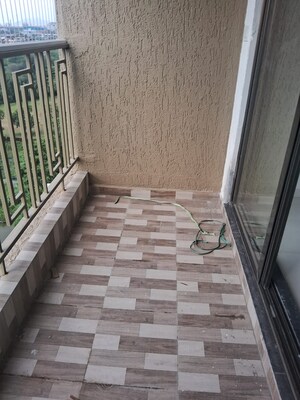 Balcony in 1 BHK Apartment at Regency Anantam, Dombivli East – for Rent