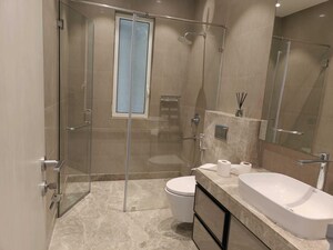 Bathroom in 3 BHK Apartment at Indiabulls Sky Forest, Lower Parel – for Rent