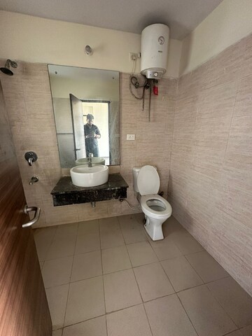 Bathroom in 2 BHK Apartment at Ansal Heights Gurgaon, Sector 92 – for Rent