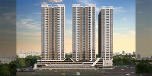 1 BHK Apartment – Exterior View View at Dosti West County, Balkum Pada - for Sale
