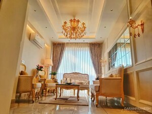 Living Room in 3 BHK Apartment at Green Valley Residencia, Ghazipur – for Sale