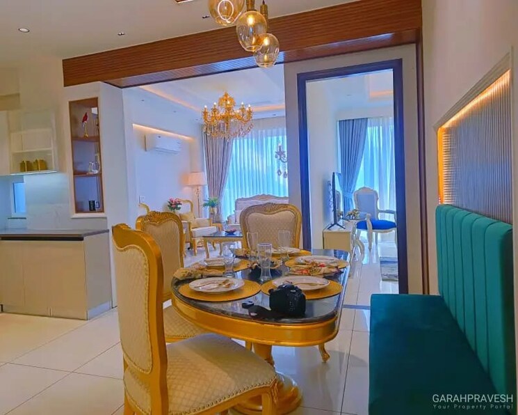 Living Room, green-valley-residencia 3 Bedroom 1737 Sq.Ft. Apartment In Ghazipur Zirakpur 9332490