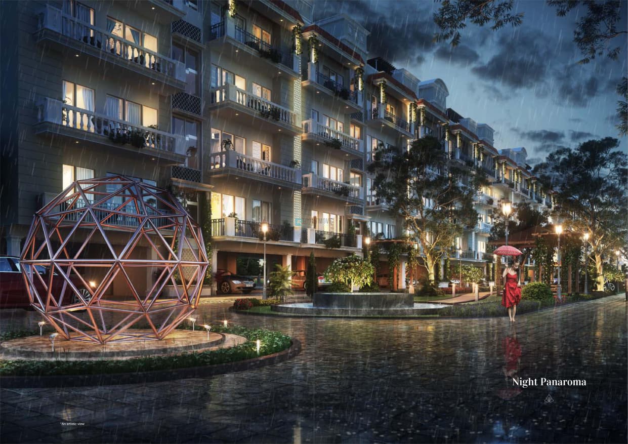 3 BHK 1737 Sq.Ft. Apartment in Green Valley Residencia