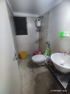 Bathroom in 2 BHK Apartment at Rustomjee Avenue J, Virar West – for Rent