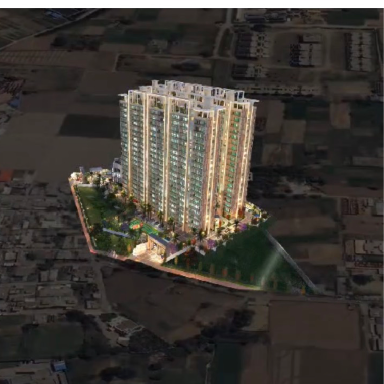 Exterior View, singhpura 3 Bedroom 1950 Sq.Ft. Apartment In Singhpura Zirakpur 9332686