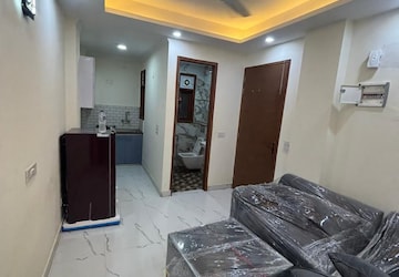 Living Room in 1 BHK Apartment at Saket – for Rent