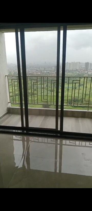Balcony in 1 BHK Apartment at Regency Anantam, Dombivli East – for Rent