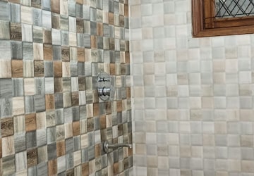 Bathroom in 2 BHK Apartment at Rajpur – for Rent