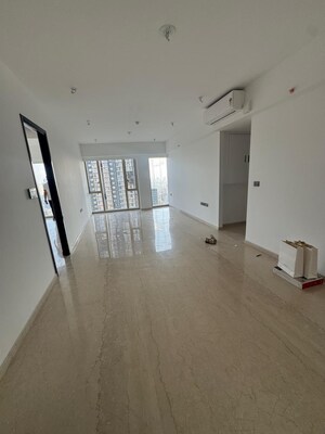 Building Lobby in 3 BHK Apartment at Lodha Kiara, Worli – for Rent