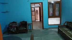 Living Room in 1 BHK Builder Floor at Vaishali Sector 2 – for Rent