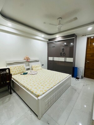 Bedroom in 2 BHK Builder Floor at Housing Board Colony Sector 17, Sector 17a – for Rent