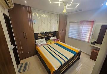 Bedroom in 3.5 BHK Apartment at SMR Vinay Iconia Hyderabad, Kondapur – for Sale