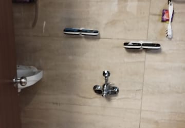 Bathroom in 3.5 BHK Apartment at SMR Vinay Iconia Hyderabad, Kondapur – for Sale