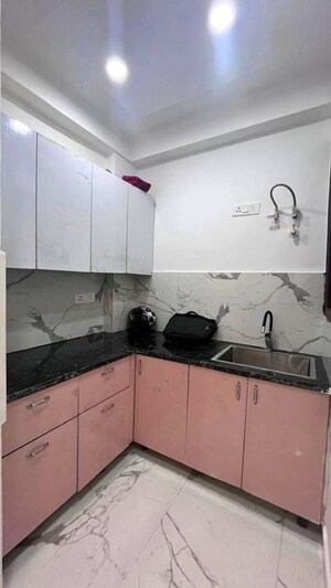 Master Bedroom in 1 BHK Builder Floor at Saket – for Rent