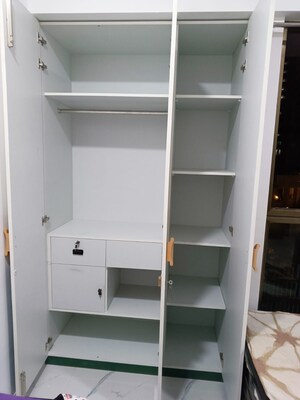 Bathroom in 2 BHK Apartment at Raymond Ten X Habitat, Pokhran Road No Two – for Rent