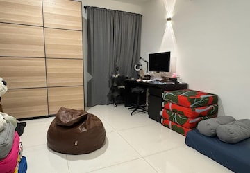 Living Room in 3 BHK Apartment at Sri Aditya Athena, Shaikpet – for Sale