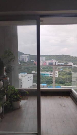 Balcony in 2 BHK Apartment at Kohinoor Zen Estate, Kharadi – for Rent