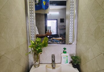 Bathroom in 1 BHK Apartment at Kedar Lokpuram CHS, Vasant Vihar – for Sale