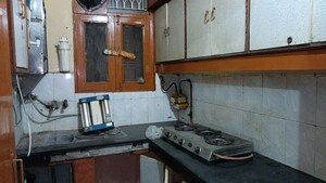 Kitchen in 1 BHK Builder Floor at Vaishali Sector 2 – for Rent