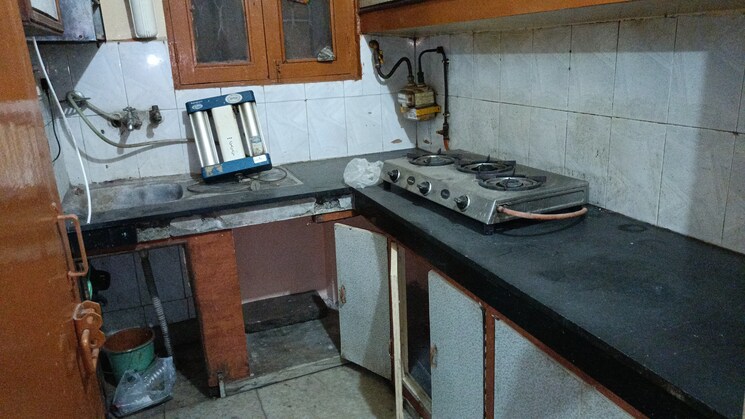 Kitchen, vaishali sector 2 1 Bedroom 580 Sq.Ft. Builder Floor In Vaishali Sector 2 Ghaziabad 9333462