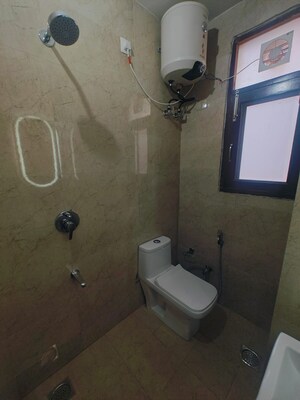 Bathroom in 2 BHK Builder Floor at Huda CGHS, Sector 56 – for Rent