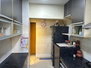 Kitchen in 1 BHK Apartment at Raheja Reflections, Kandivali East – for Sale