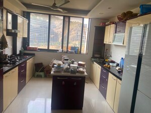 Kitchen in 3 BHK Apartment at Hiranandani Gardens Lake Castle, Powai – for Sale