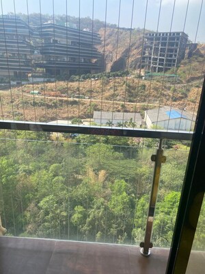Balcony in 3 BHK Apartment at Hiranandani Gardens Lake Castle, Powai – for Sale