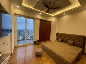 Bedroom in 3 BHK Apartment at Saya Gold Avenue, Vaibhav Khand – for Rent