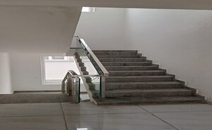 Staircase in 3 BHK Villa at Praneeta Singapur Town, Shankarpalli – for Sale