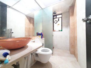 Bathroom in 4 BHK Apartment at Shapoorji Pallonji Siennaa, Kandivali East – for Sale