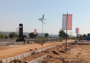 Plot – Exterior View View at Srisailam Highway - for Sale