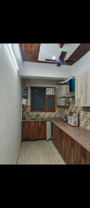 Kitchen in 3 BHK Builder Floor at MS Enclave Zirakpur, Dhakoli – for Sale